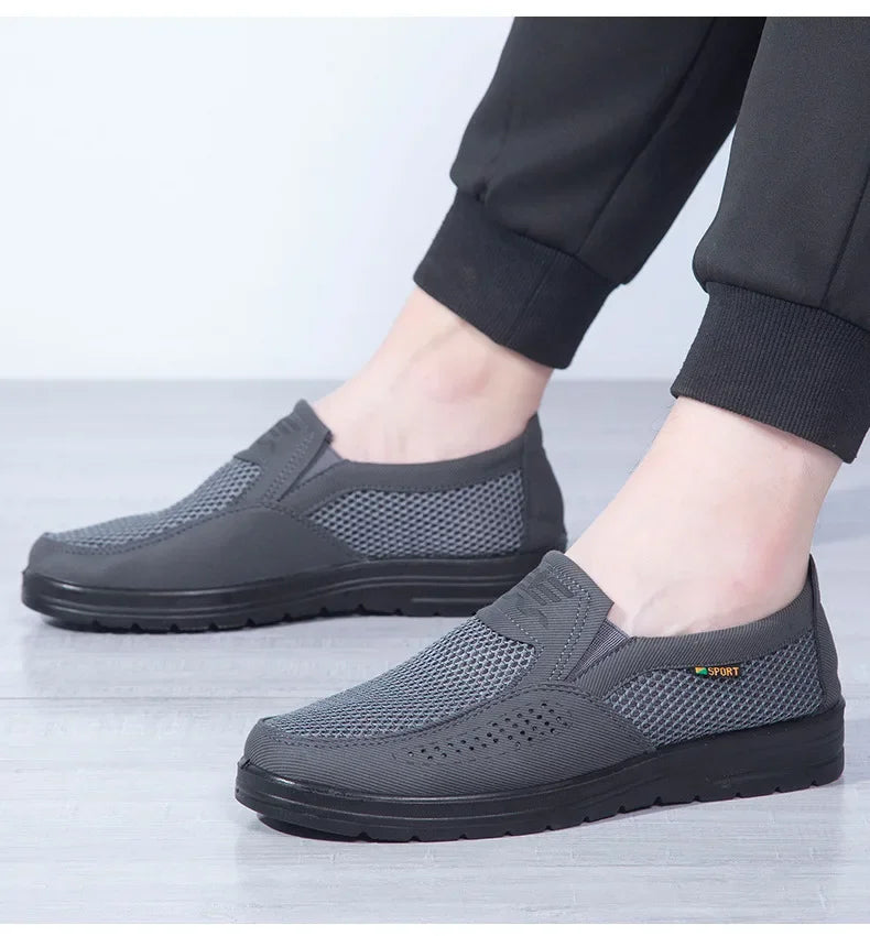 2025 Summer Sports Shoes Men's Fashionable Walking Shoes Breathable Men's Loafers Zapatillas Hombre Men's Casual Shoes