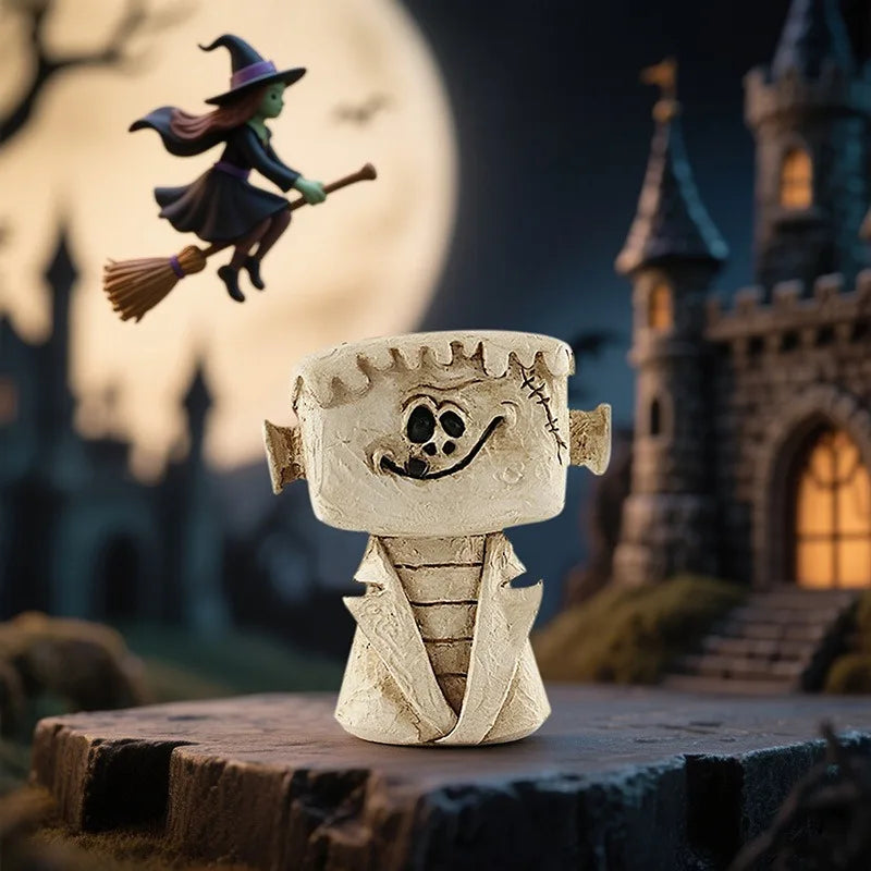 Halloween Table Ornaments Pumpkin Head Mummy Cross Ghost Festival Party DIY Tide Play Decor Happy Halloween Day 2025