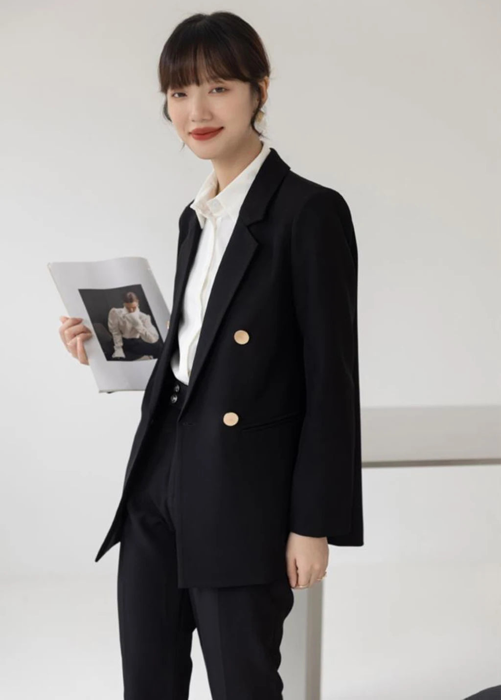 Women's suit jackets are the best-selling new products of the season. Spring and autumn street style, high-design sense, niche c