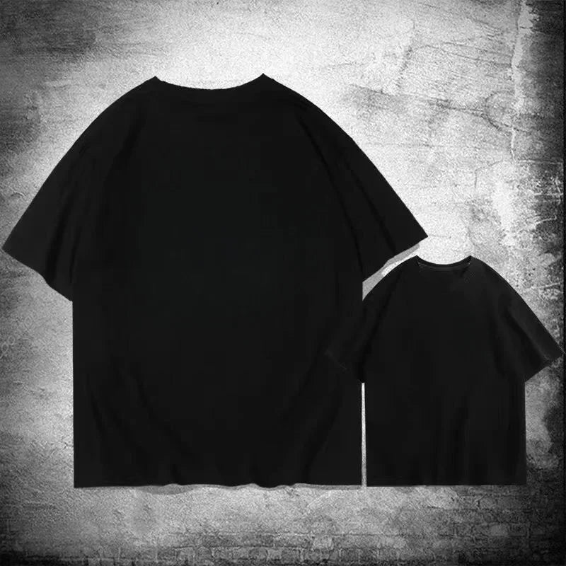 2025 New Men T Shirt Summer Cotton Tops Women Solid Color Blank Tshirts O-neck Round Collar Short-Sleeve Couple White Top Tees