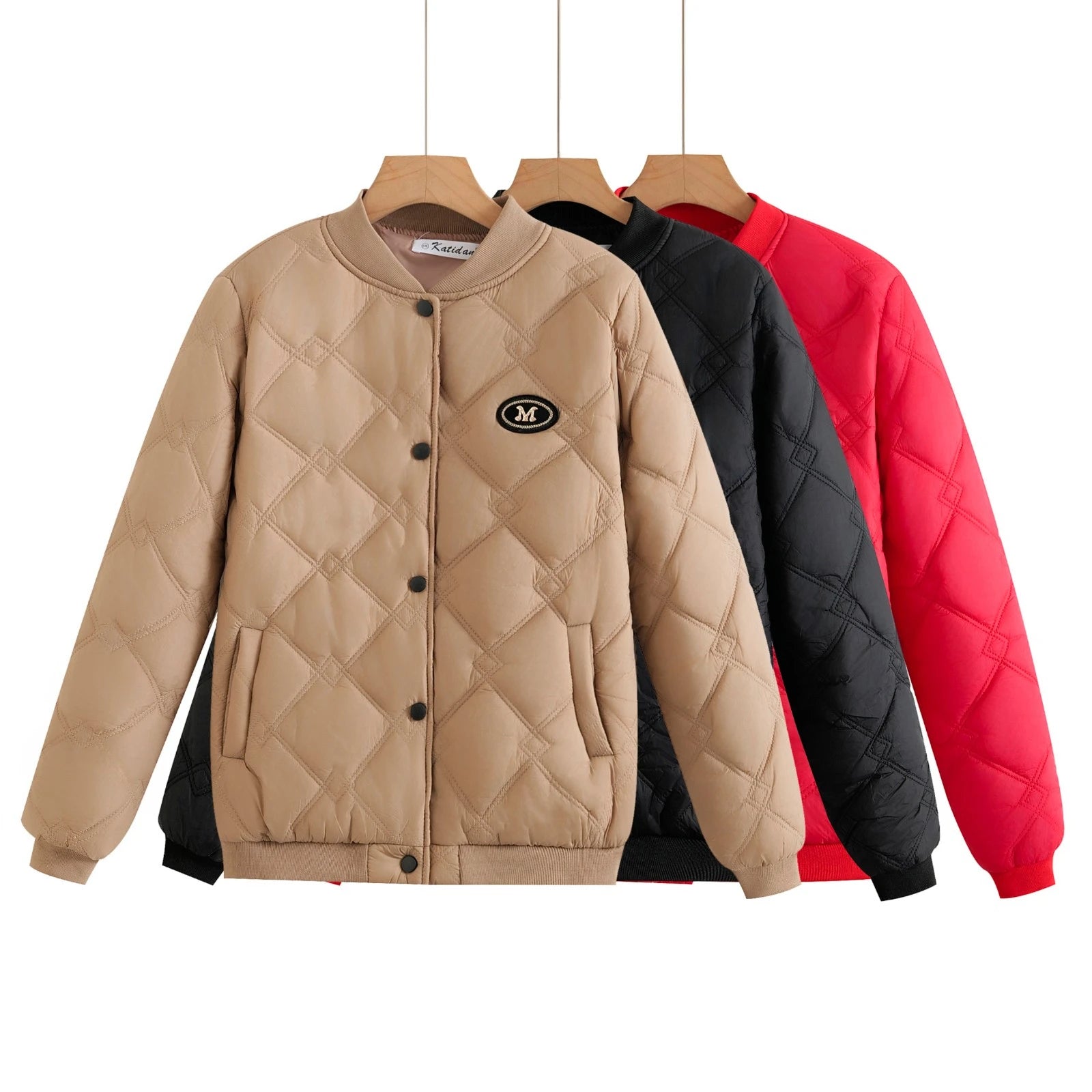 NEW Quilted Jacket Women Padded Jackets for Women Long Sleeve Winter Coat Female Outerwears