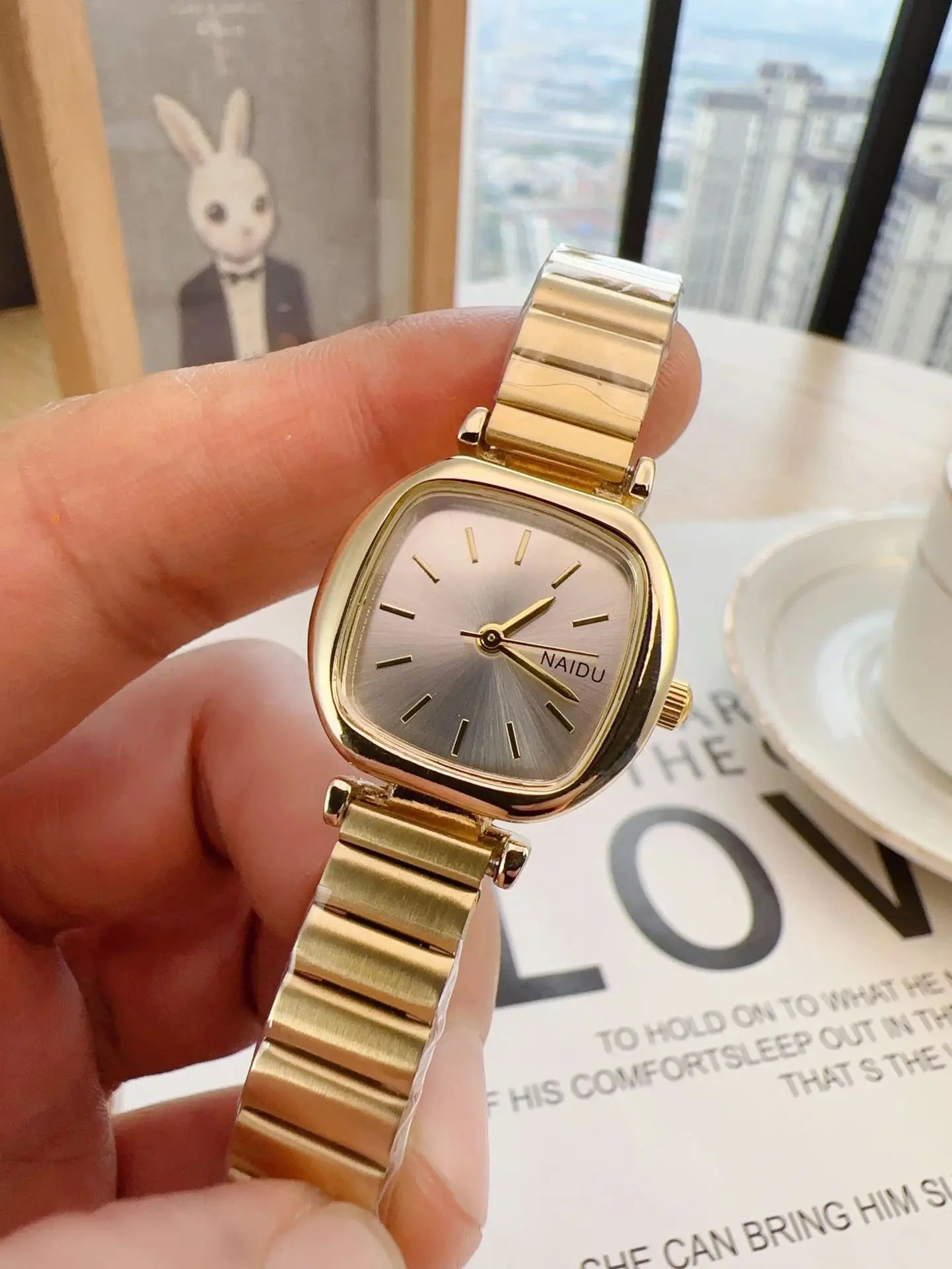 Women's Watch Simple Temperament Small Dial Square Student Wrist watches Fashion Ladies' Watches Clock Gift