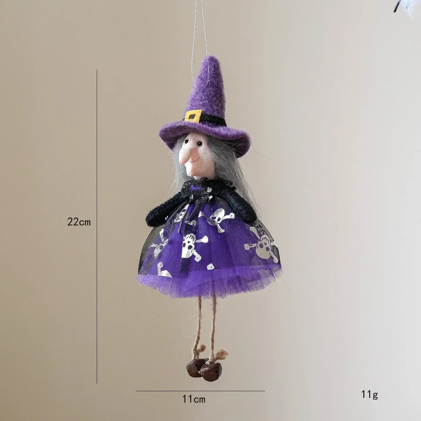 Halloween Party Decor BlackCat Pumpkin Witch White Ghost Festival Hanging Dolls Happy Halloween Day 2025 Haunted House Favor