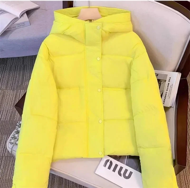 2025 New Women Jacket Winter Parka Down Cotton JacketsLoose Thick Warm Hooded Parkas Casual Long Coat Waterproof Outwear