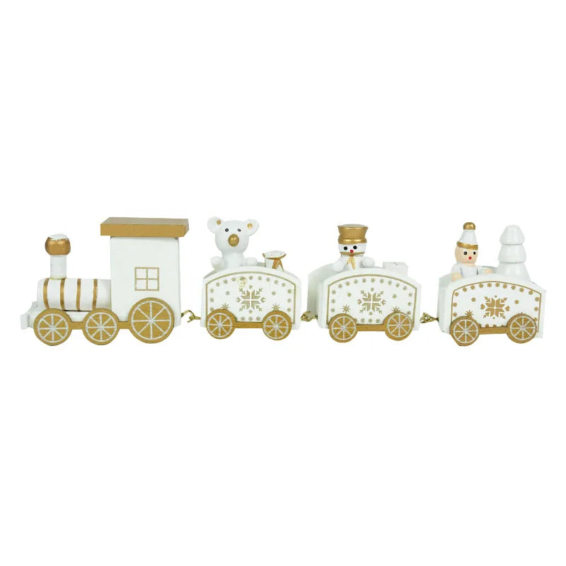 Christmas Train Merry Christmas Decorations For Home 2025 Cristmas Ornament Xmas Navidad Noel Gifts Happy New Year 2026 Gifts
