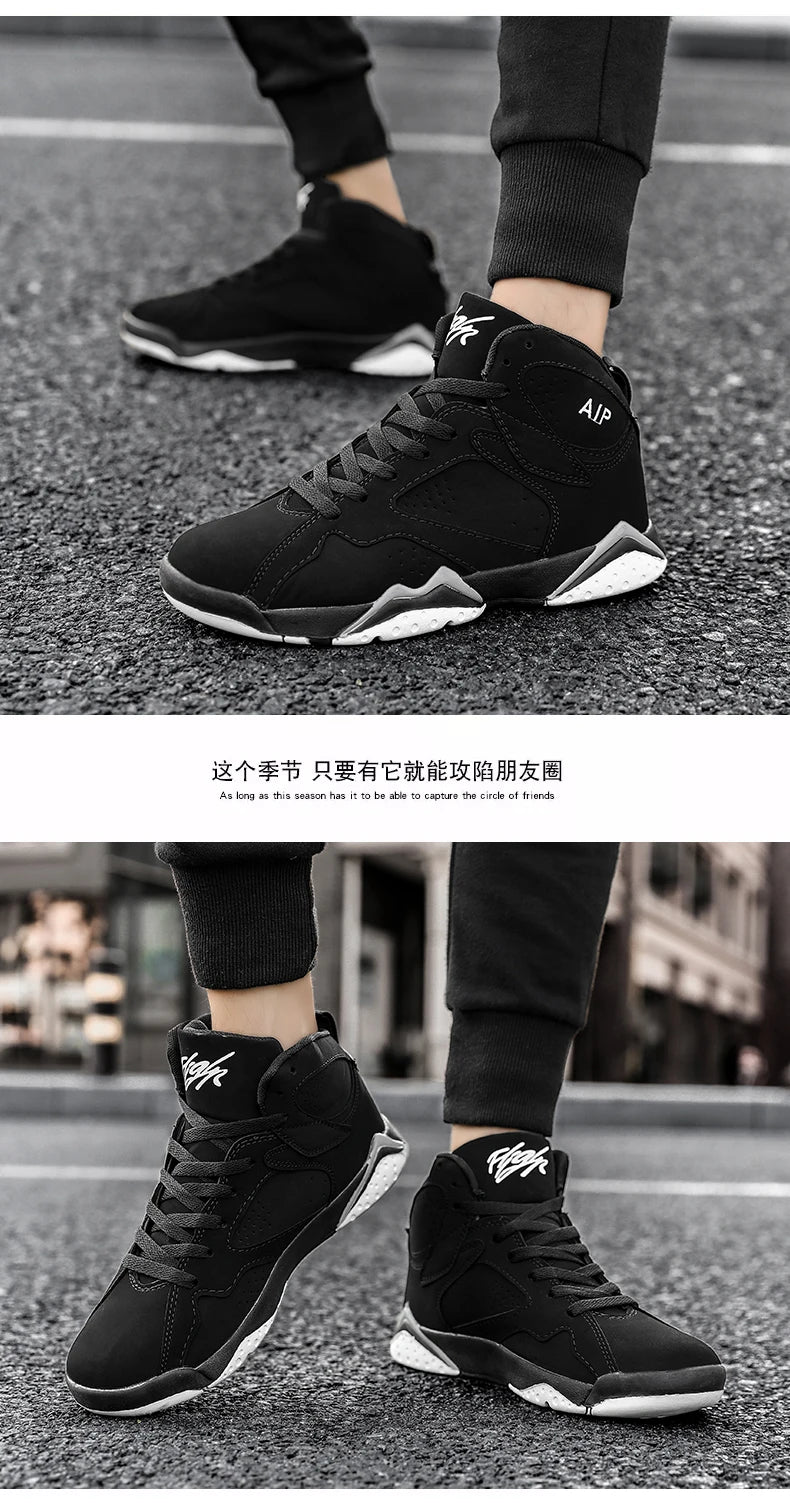 Men Basketball Shoes Fashion Non-slip Mens Casual Sneakers Man Sports High Quality Outdoor Jogging Shoes Boys Athletic Wear Traf