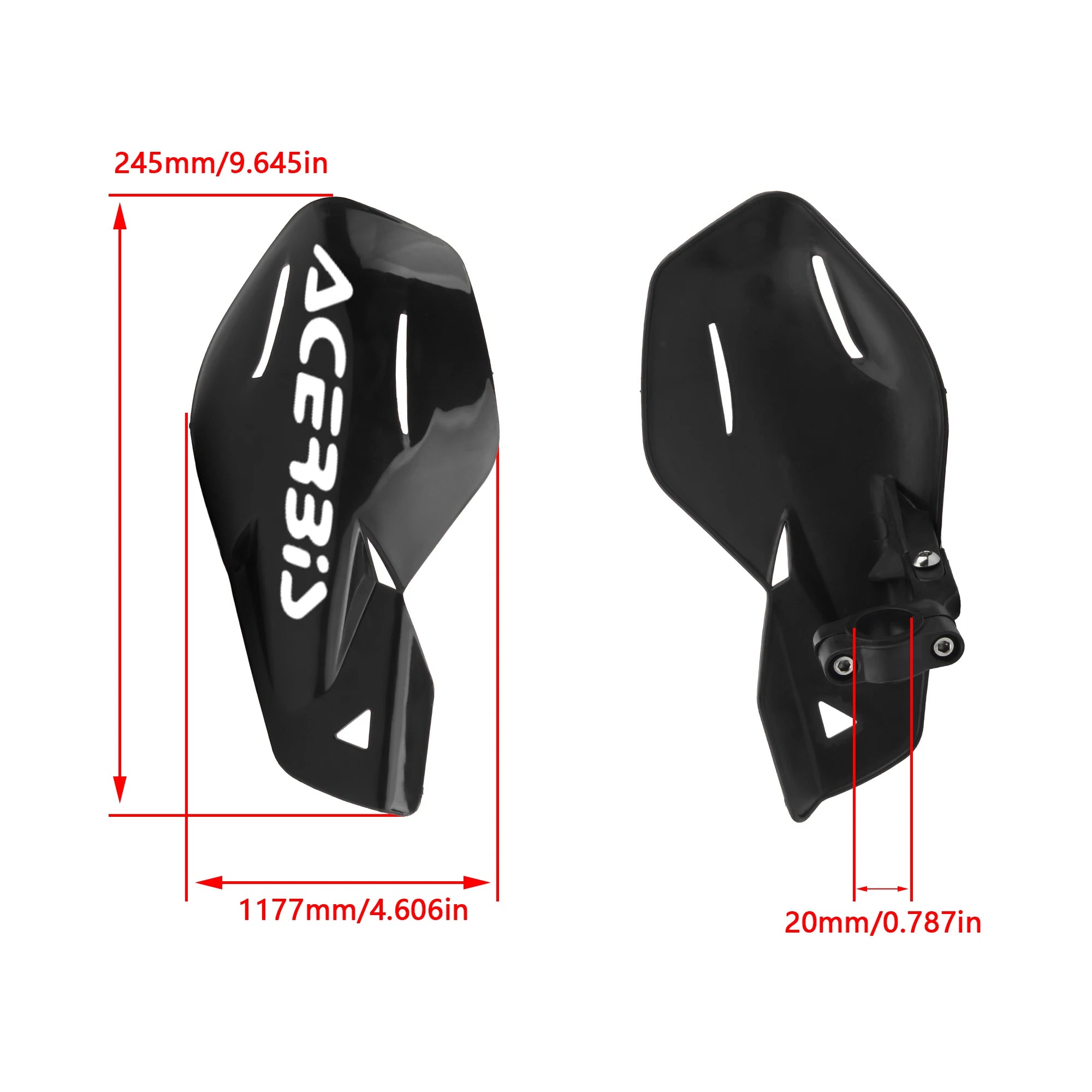 Motorcycle Handguard  Protector for KTM Kawasaki Honda Yamaha Universal Bicycle Plastic Mini Motocross Dirt Bike Hand Guards