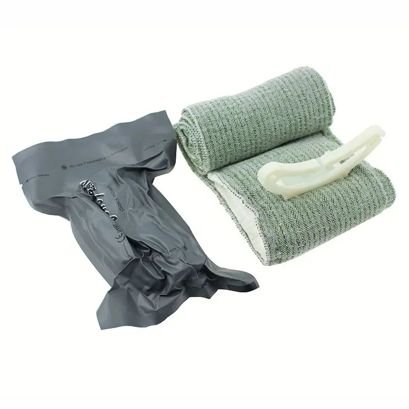 4/6in Israeli Bandage - Tactical Trauma Kit, Military-Grade Compression for Outdoor Emergency IFAK First Aid Wound Dressing