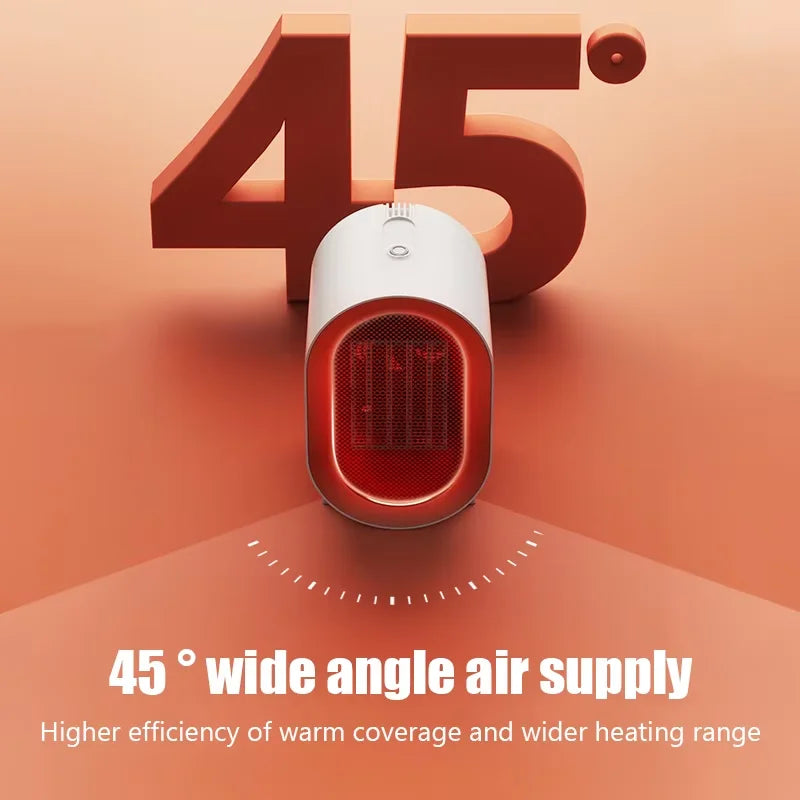 Portable Electric Heater Desktop Hand Warmer Space Warm Air Blower Mini Fan Heater For Dormitory Home Heaters Winter Heating Fan