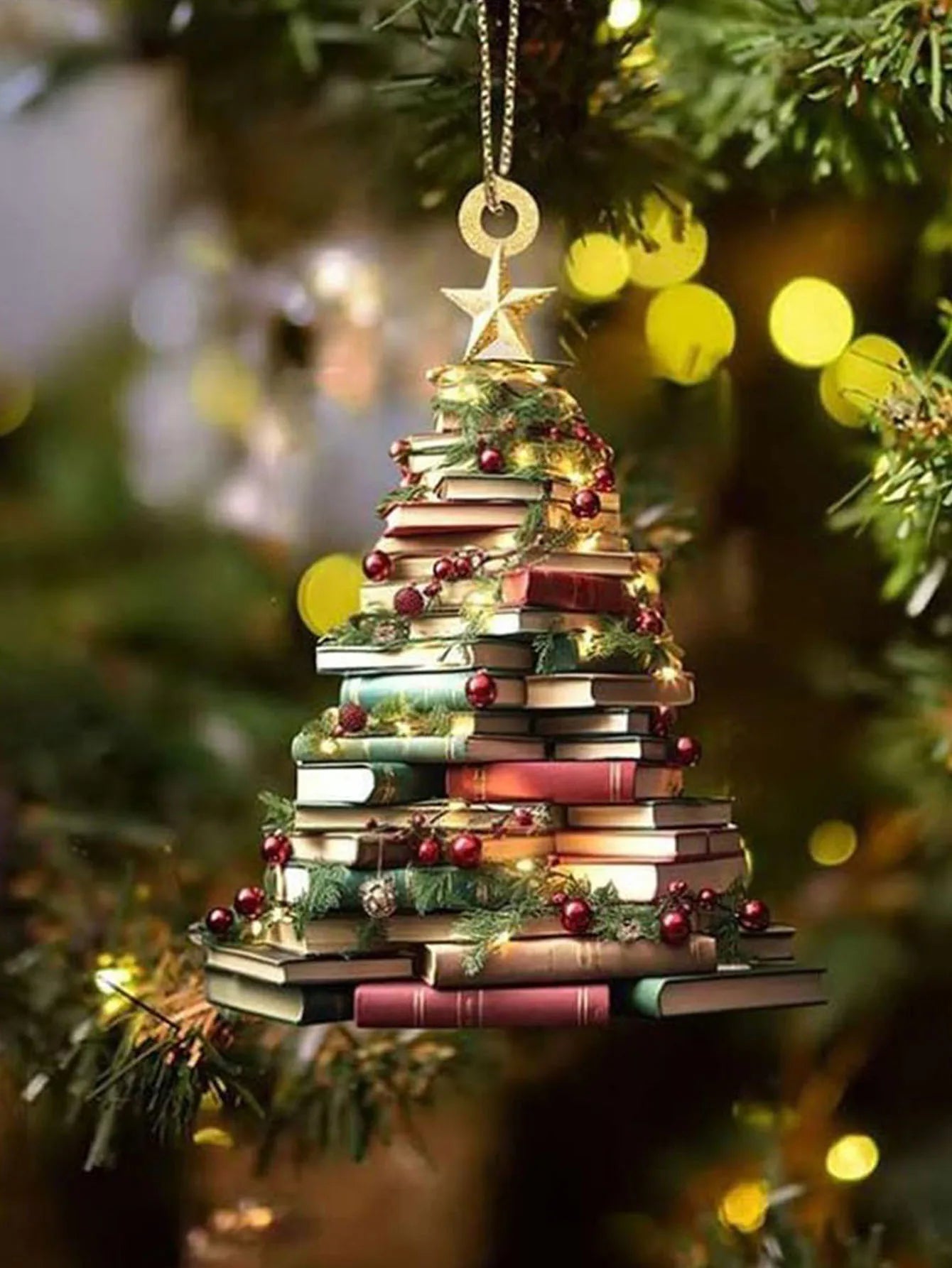 Christmas Tree Decorations Hanging Decorations Home Holiday Acrylic DIY Pendant Xmas Decor Ornament Navidad