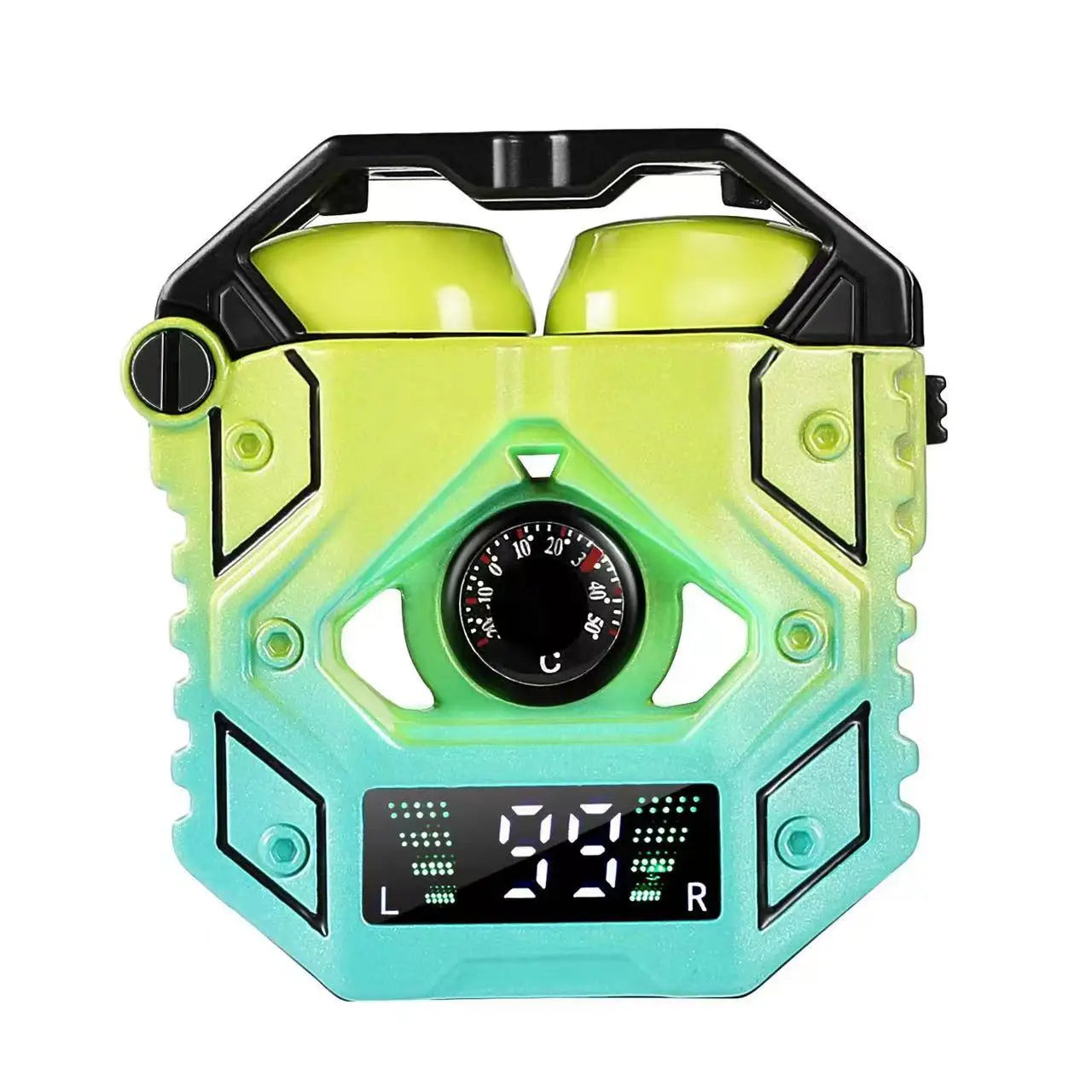 Creative Noise Reduction Electric Technology Mecha Wind Ultra-Long Standby Game Dual-Mode Headset H9 Bluetooth Wireless Headset