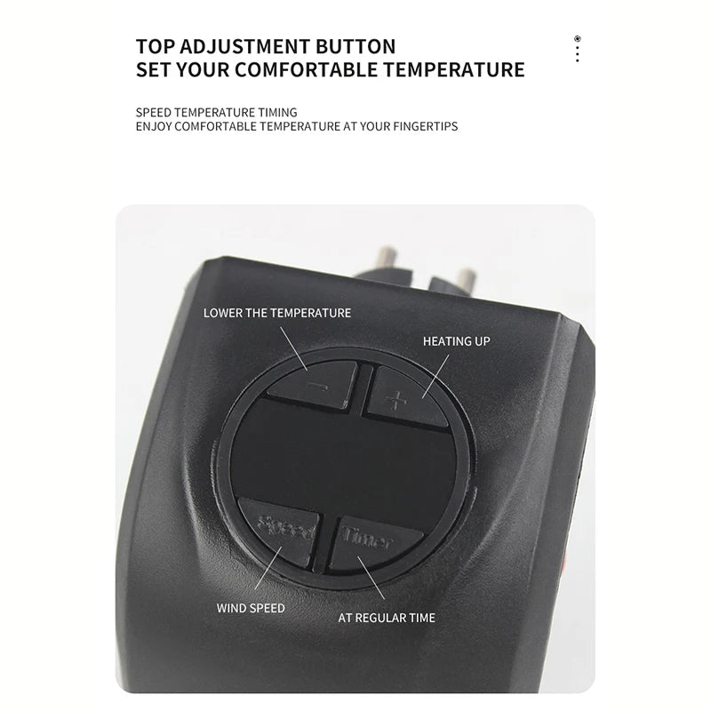 Portable Heater Electric Heater Plug In Wall Room Heater Home Appliance Heating Stove Mini Radiator Heater Fan Warmer Machine