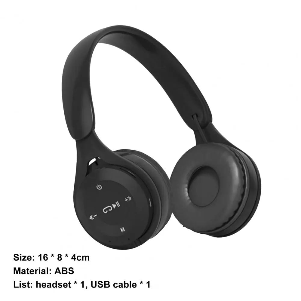Headphones Kids Wireless Bluetooth Earphones Stereo Foldable Helmets Gaming Headsets Over-ear Headphones for Android ios