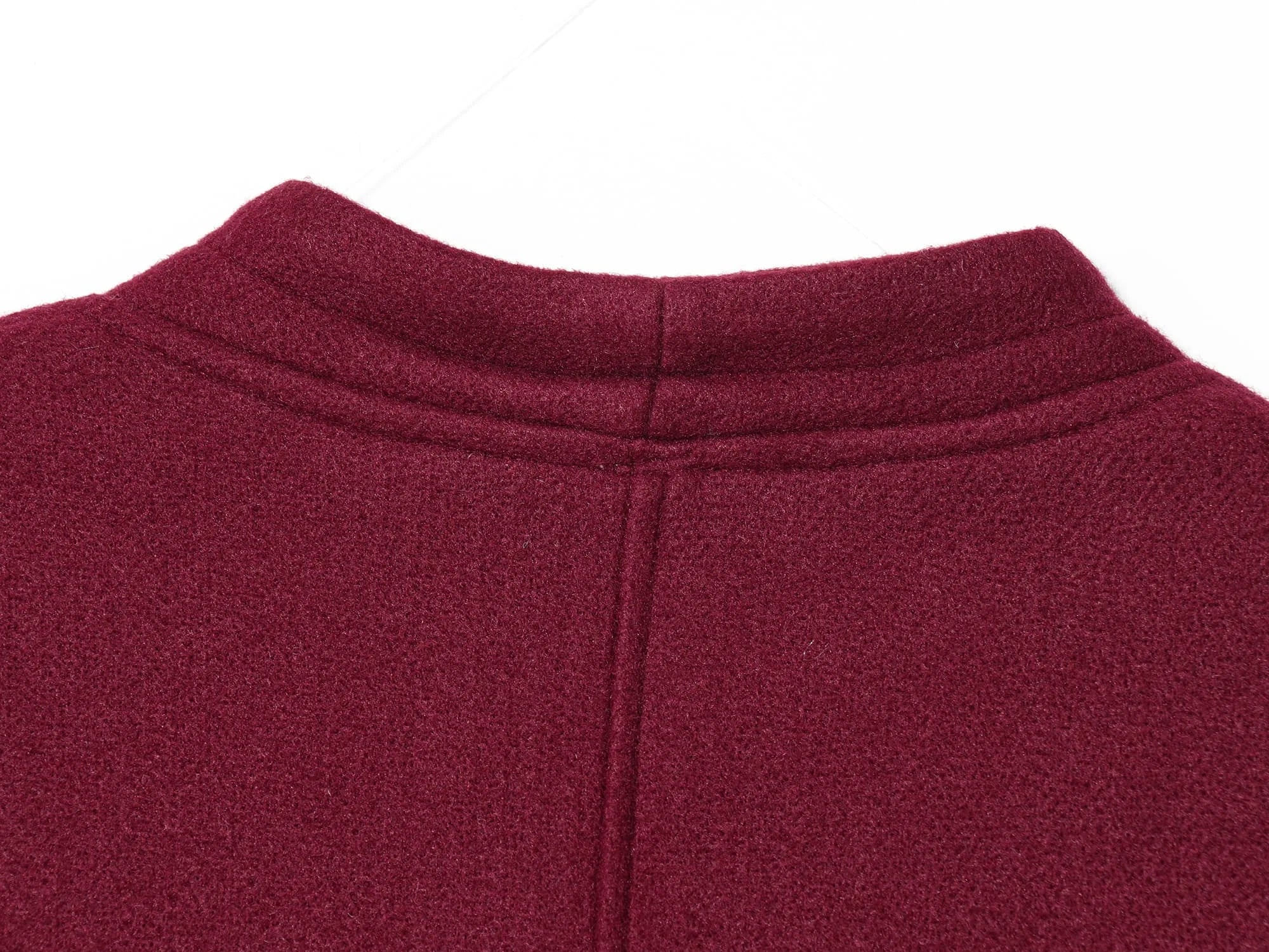 Women Short Jacket Women's Autumn Winter New Fashion Simple Short Coat Round Neck Single Breasted Commuting Casual Jacket Top