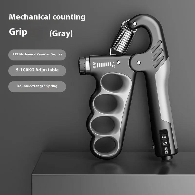 Electronic Count-Based Grip Strength Trainer Arm Strength Fitness Device Rehabilitation Training Exercise Equipment