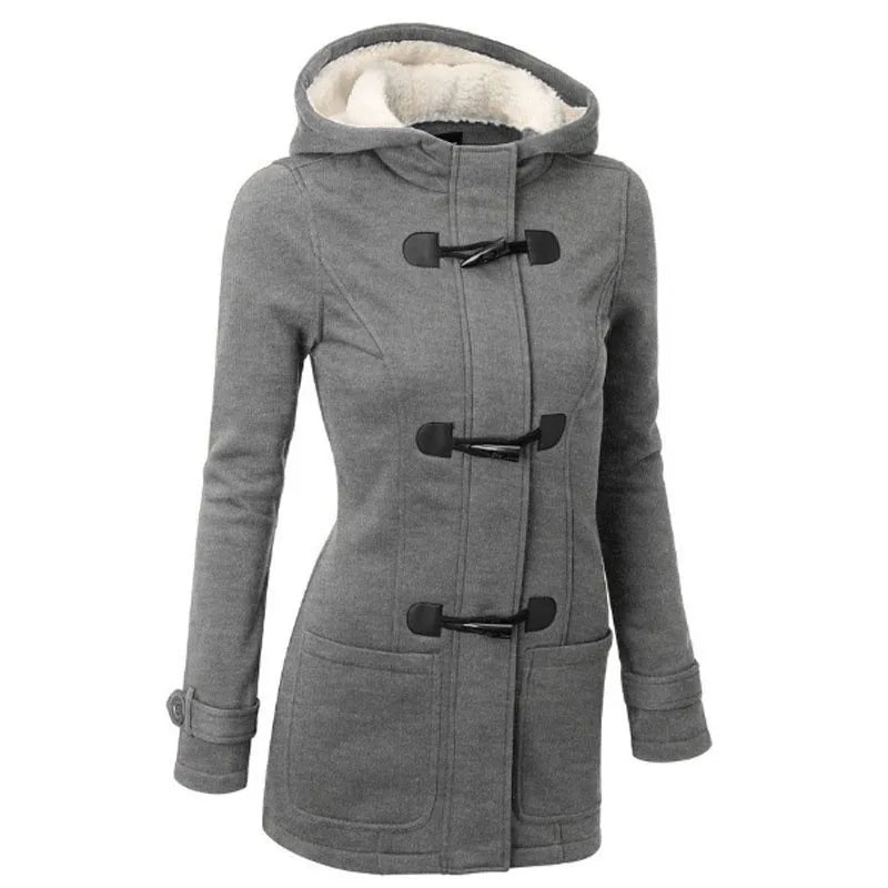 Women Basic Hoodie Jackets Autumn Women's Overcoat Zipper Causal Outwear Coat Female Hooded Coat Casaco Feminino Ladies Jacket