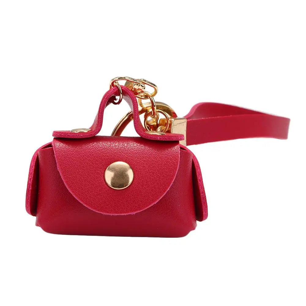Women Gifts Creative Lovely Car Accessories Purse Pendant Bag Keychains Mini Bag Keyring