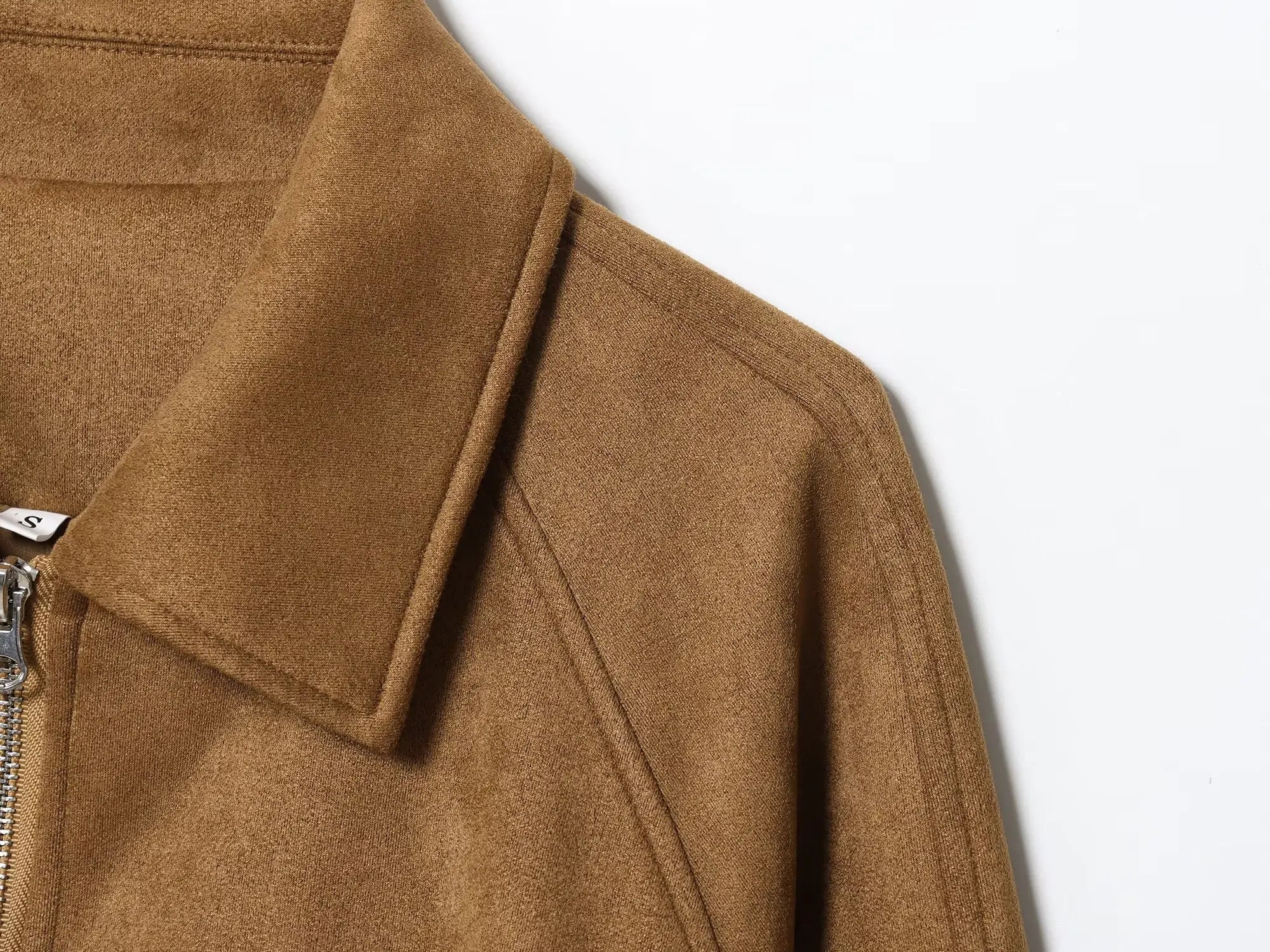 Women's Jacket New 2025 Long Sleeve Suede Drawstring Design Short Jacket Casual Fashion Personality Versatile Lapel Coat