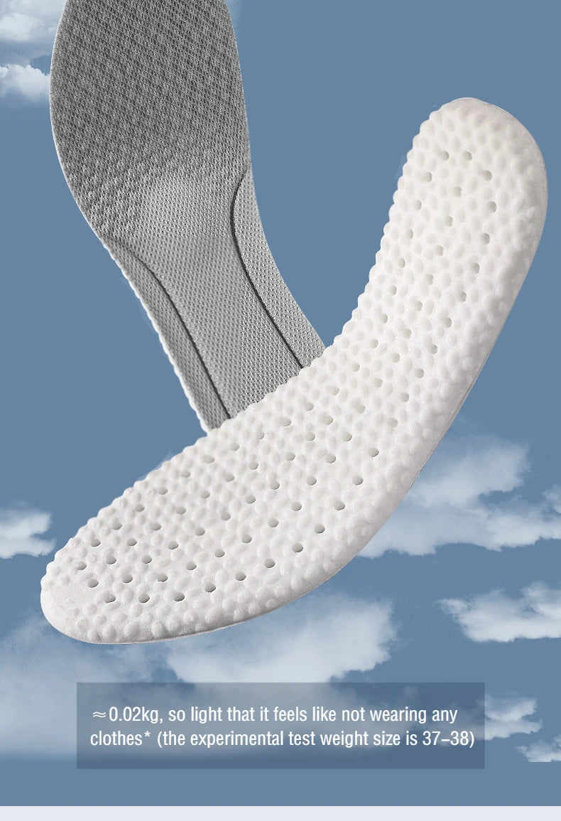 1Pair Shock Absorbing Insoles Orthopedic Insole for Feet Soft Sports Non Slip Shoe Pads Plantar Fasciitis Relief Shoes Inserts