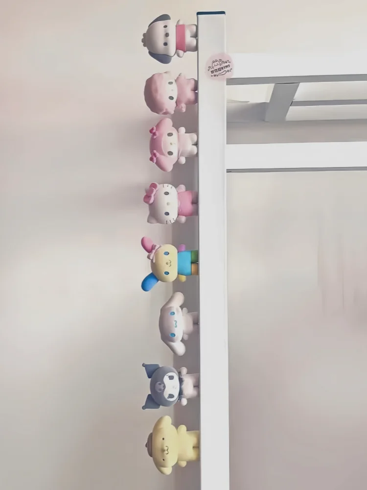 High Quality Blind Box Toy Kitty Kuromi Cinnamoroll Magnetic Suction Doll Ornaments New Products Girl Desktop Toys Gifts