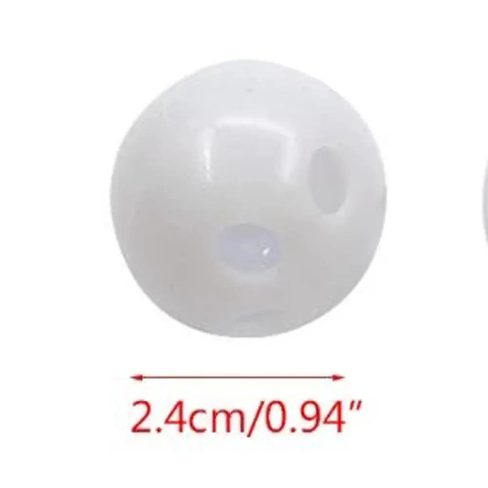 Kids Goods Funny Toy DIY Crafts 24mm Music Toys Plastic Noise Maker Insert Replace Rattle Bell Balls Squeaker Rattle
