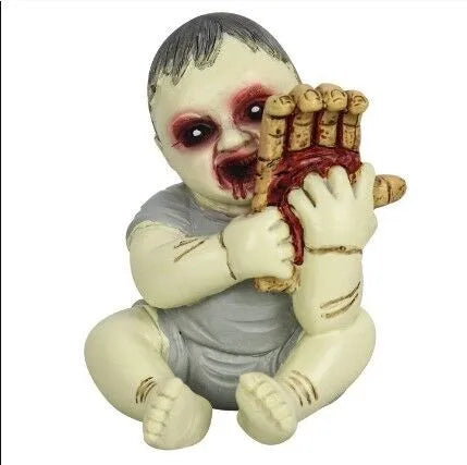 Halloween Decorative Resin Car Ornaments Horror Ghost Dolls Ghost Festival Haunted House Tricks