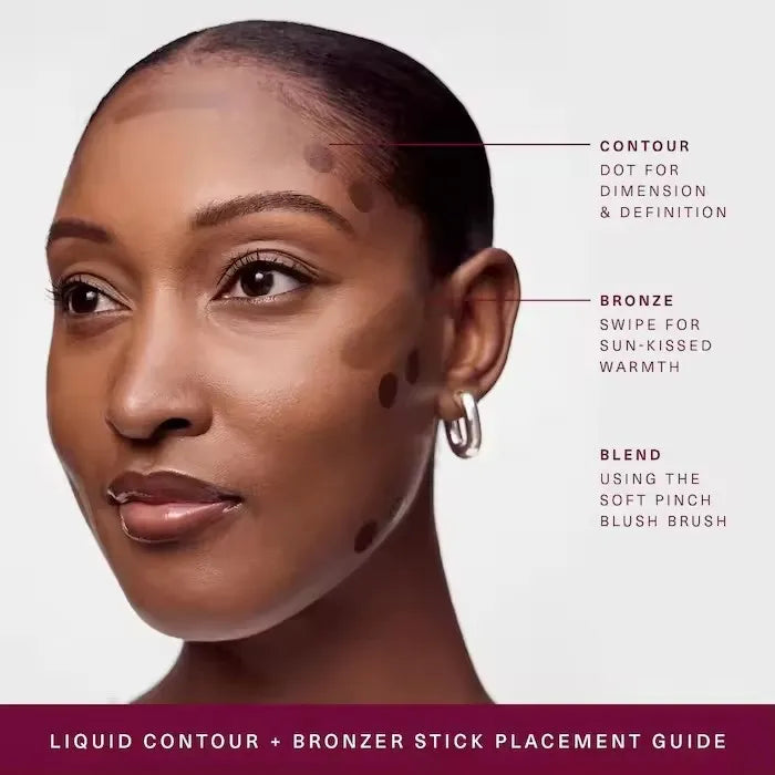 Rare Beauty Three-dimensiona Face Contour Bronzer Shade Rouge Highlight Lasting Natural Nose Shadow Waterproof Brighten Makeup