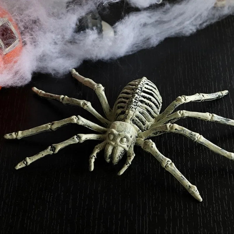 Halloween Animal Skeleton Decration Horror Mouse Skeleton Simulation Realistic Bones Scary Halloween Party Props
