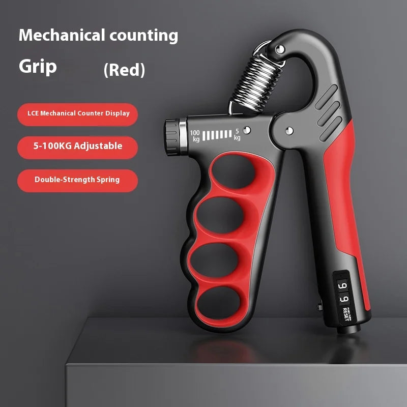Electronic Count-Based Grip Strength Trainer Arm Strength Fitness Device Rehabilitation Training Exercise Equipment