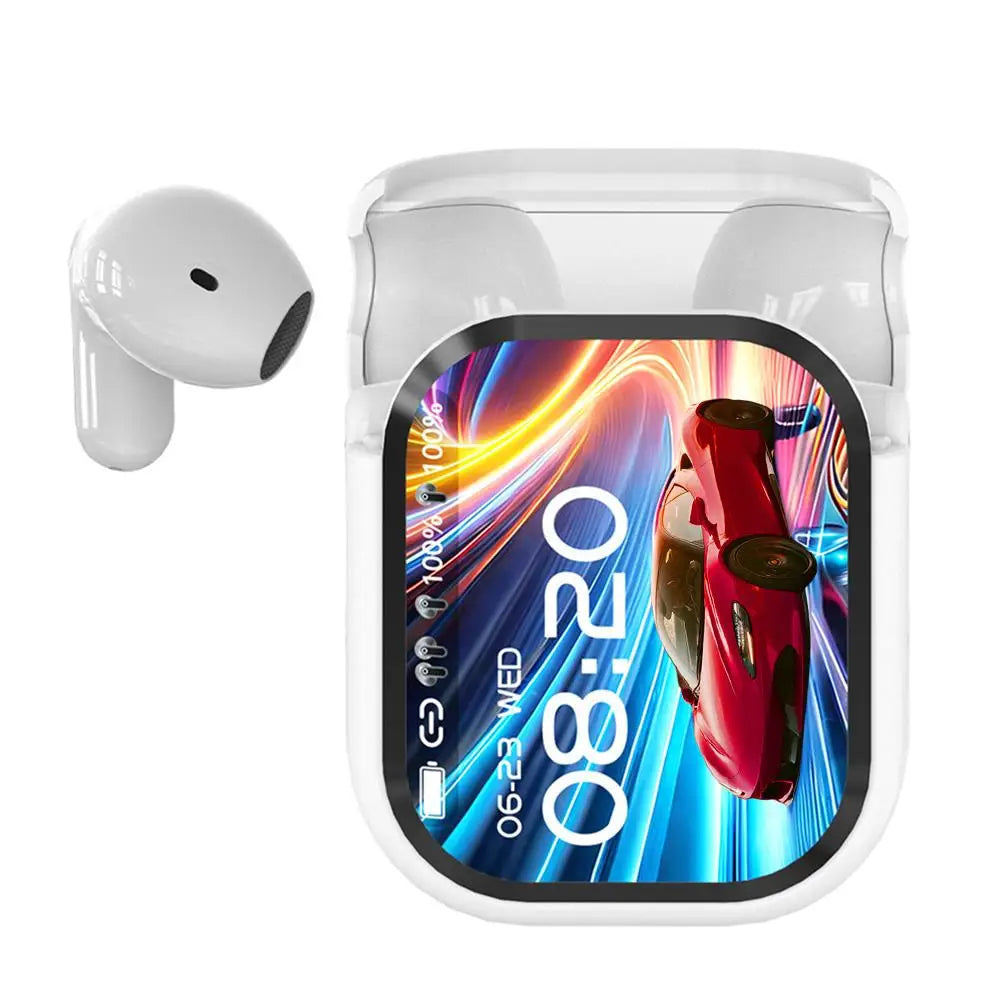 Wireless Bluetooth Earphones Sport Earbuds HiFi Stereo HD Mic Call Headphones LED Screen Headset 2025