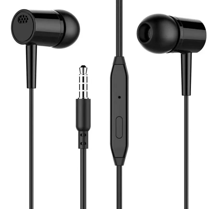 3.5mm In-ear Headphone HiFi Sound Quality Deep Bass with Mic Jack Earphone Original High Quality Headset Sport Headset Earphones