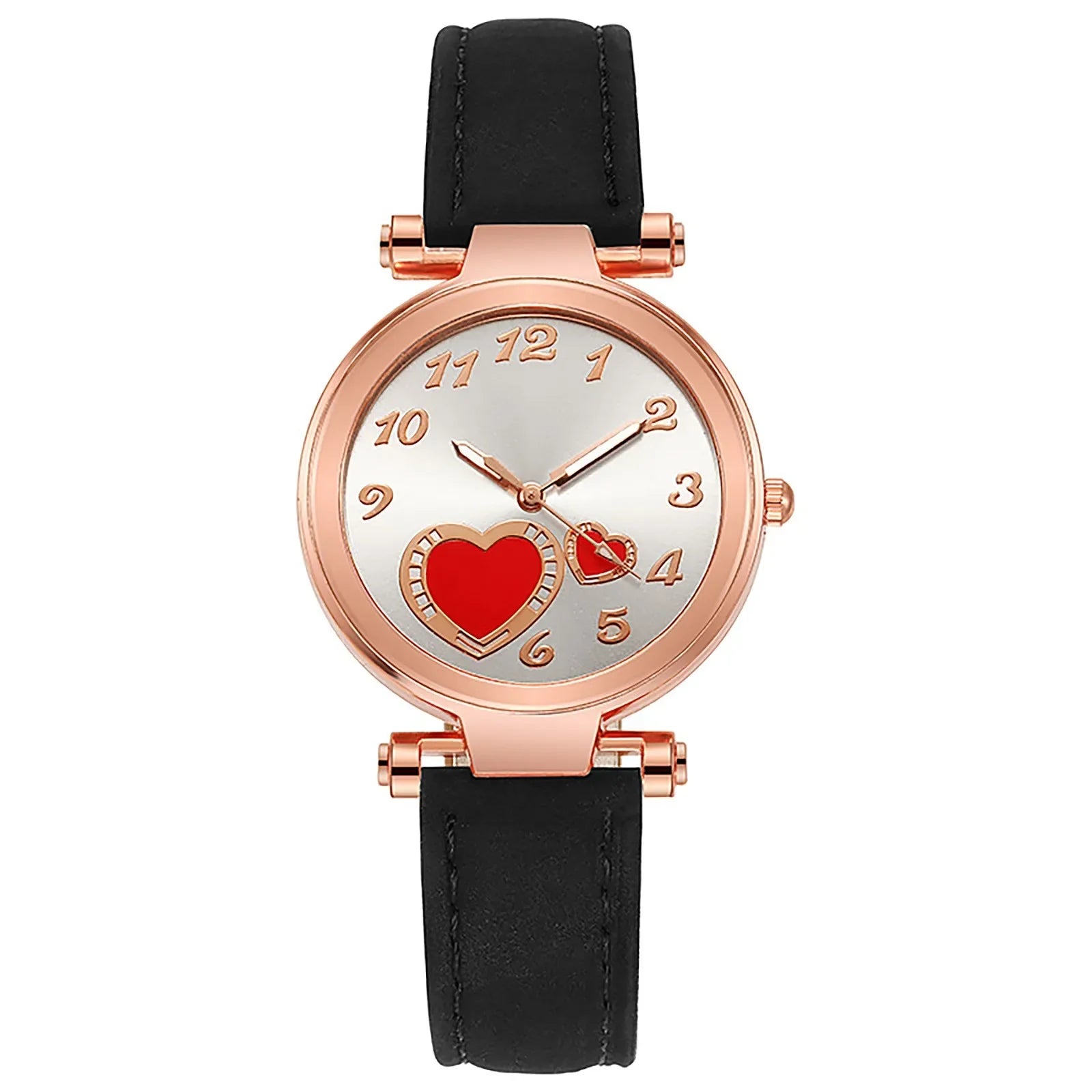 Women's Watches Love Luxury Fashion Ladies Watch Leather Watch Women Female Quartz Wristwatches Montre Femme Relogio Feminino