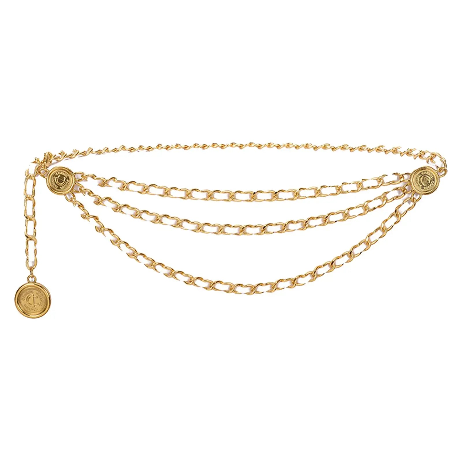 Women's Waist Chain Belt Bridal Wedding Adjustable Tassel Body Jewelry Fashion Accessories for Party Carnival Holiday