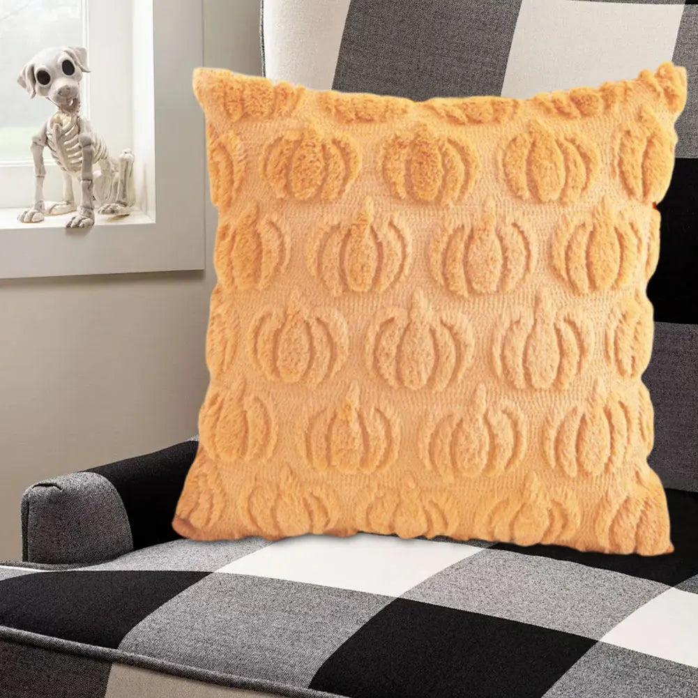 Halloween Decoration For Home Cartoon Pumpkin Bat Ghost Pillowcase Horror Soft Pillowcase Party Supplies Haloween Home Ornament