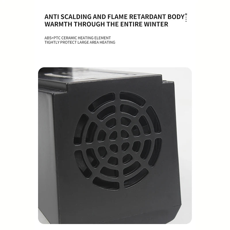 Portable Heater Electric Heater Plug In Wall Room Heater Home Appliance Heating Stove Mini Radiator Heater Fan Warmer Machine