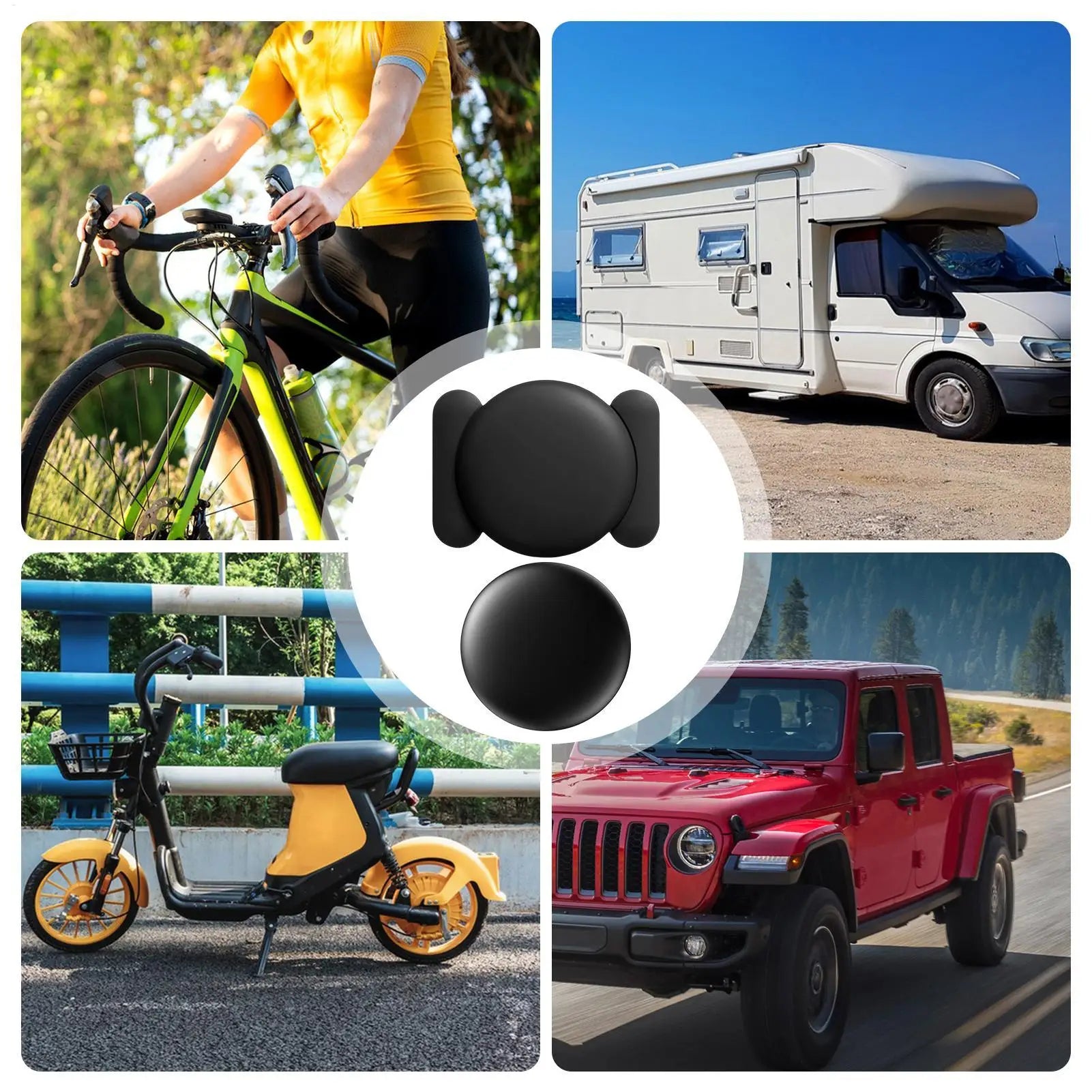 Magnetic Tracker For Car Smart Safe GPS Tracker With Magnetic Case Mobile Phone Gadgets For Outdoor Adventure Travel Hiking Bike