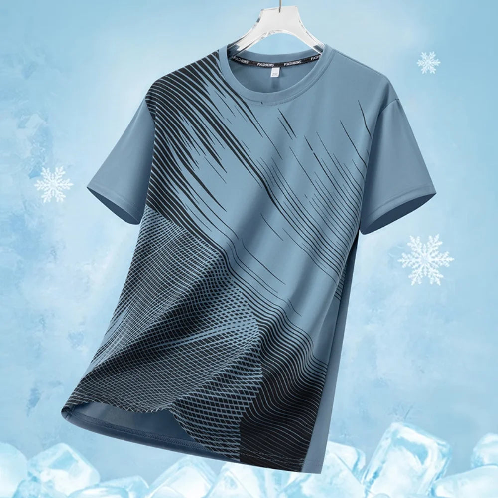 Men's T-Shirt for Summer Casual Oversized Loose T-Shirt Fashionable Running Sportswear Graphic T Shirts Fashion Streetwear Tee