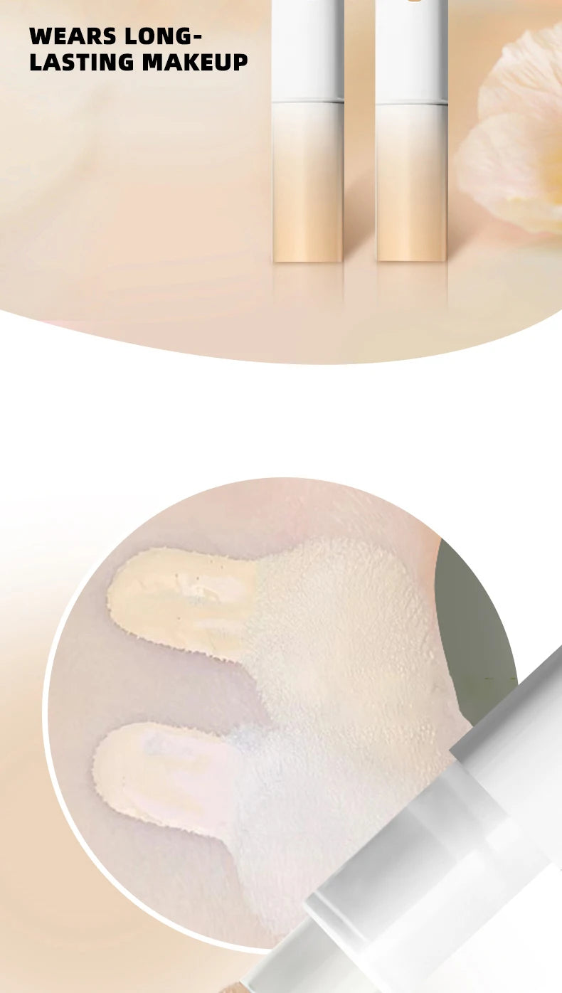 Clear, moisturizing, waterproof concealer, medium coverage, natural makeup effect, and create a natural foundation