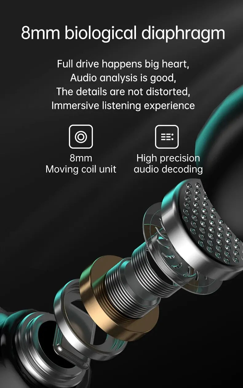 Wireless Noise Reduction HQ High Quality TWS Earphone M25 In-ear Type-C LED Display Recharge Earphone Headphone