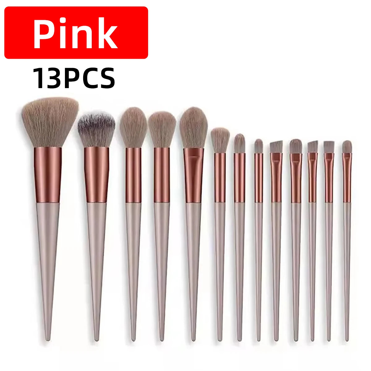Makeup Brushes Set 13pcs Makeup Brushes For Foundation Eye Shadows  Brush Sets Complete Set Of Makeup Brushes Soft Packaging Bag