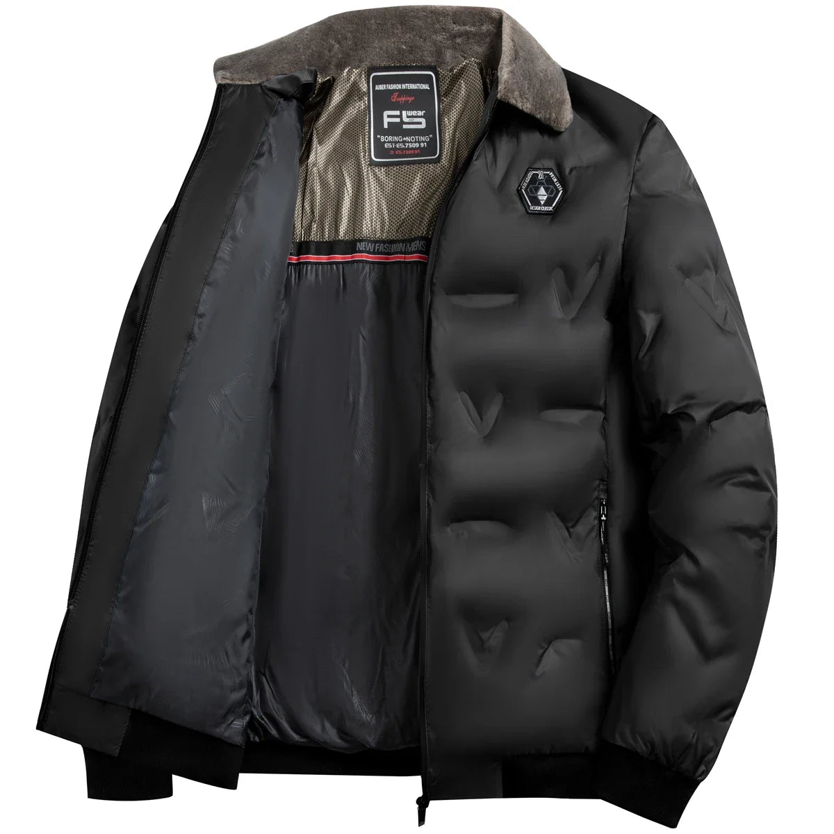 Male Jacket Men's Fashion Windbreaker Parka Coat Autumn Winter Overcoat Windproof Casual Warm Hombre New Streetwear Outdoors