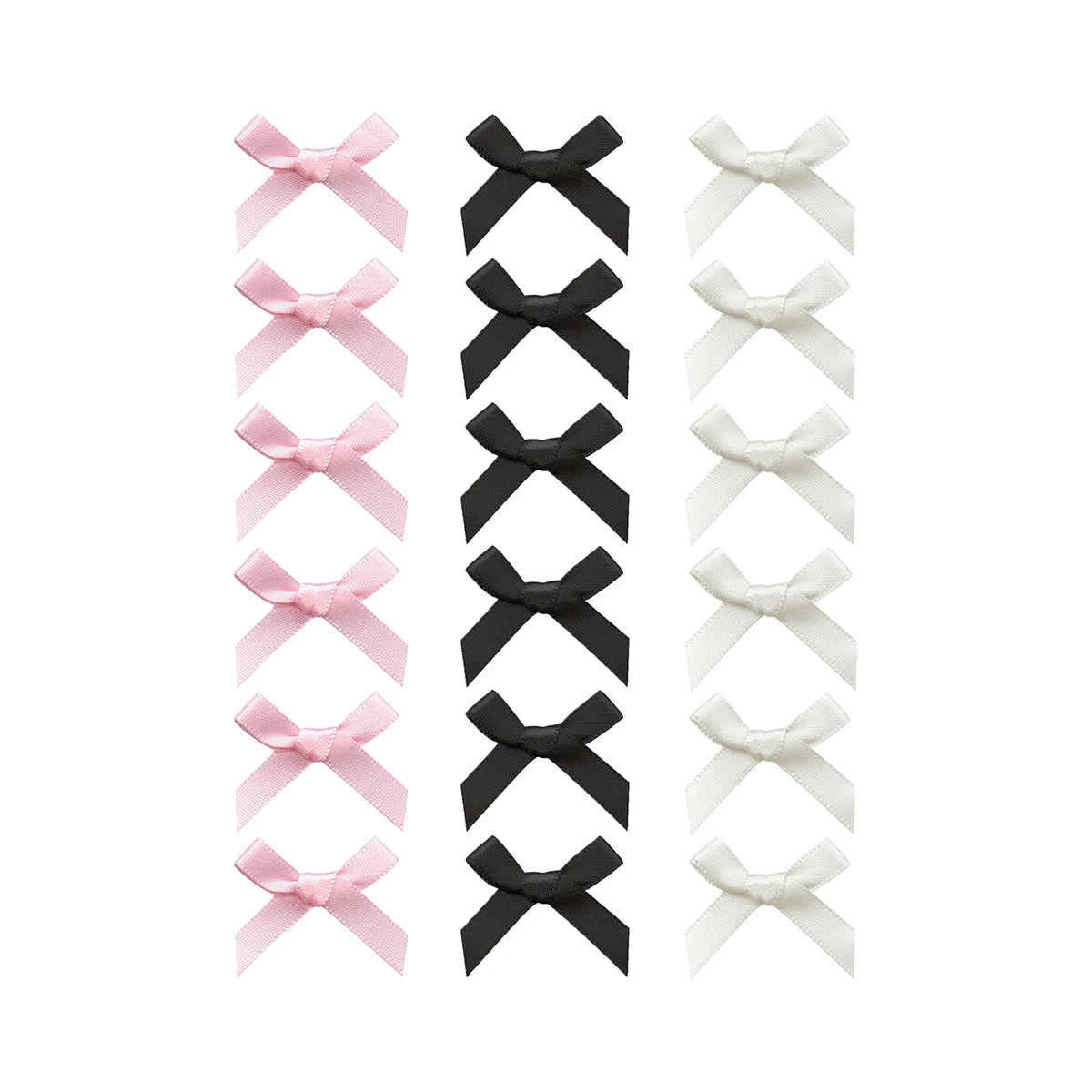 18 piece set of women's hair accessories, colorful ribbons, bows, hair clips, fashionable, sweet, cute hair claw straps, lace el