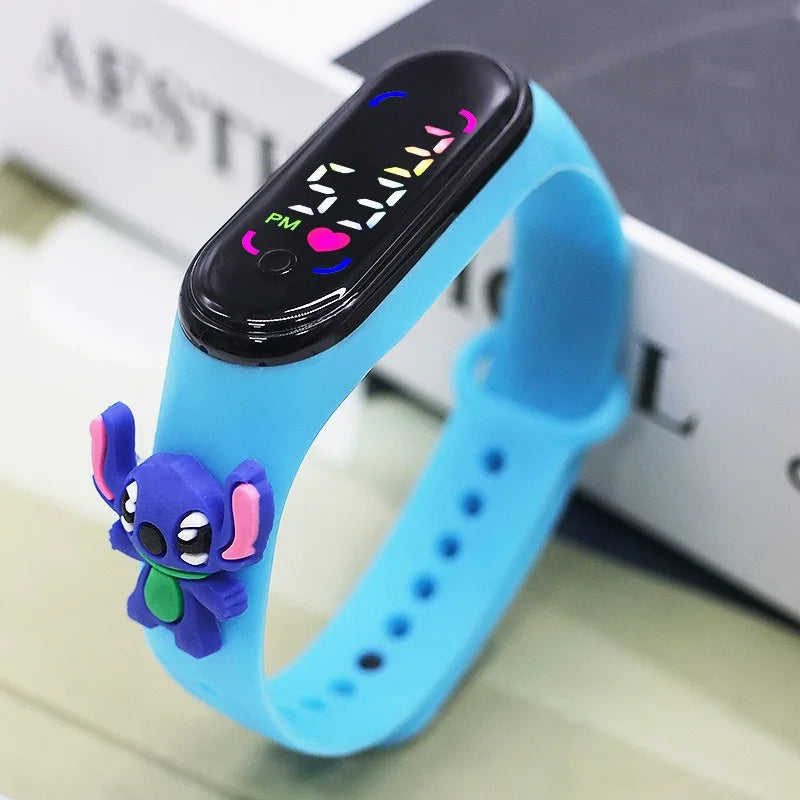 Electronic Digital  Watches  Colour screen Display Children's Watch Cartoon Fashion Watches  Holiday Gift Kids Watches