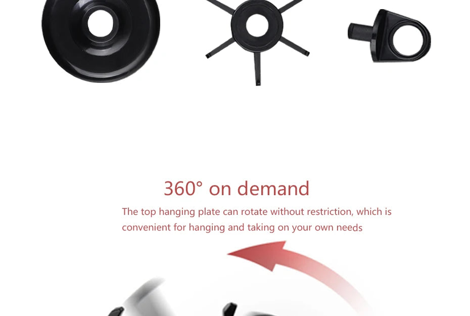 Kitchen Rotary Storage Rack Rotatable Kitchenware Organizer Hooks Spatula Spoon Knife Storage cabinet Kitchen Accessories New