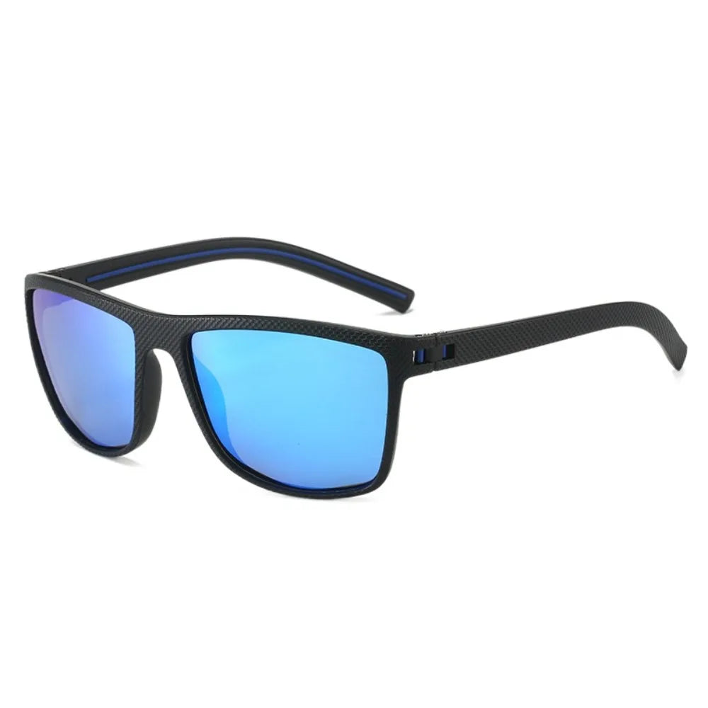 Square  Sunglasses UV400 Large Frame UV Resistant Cycling Glass UV Protection Lightweight Outdoor Sport Goggle Men