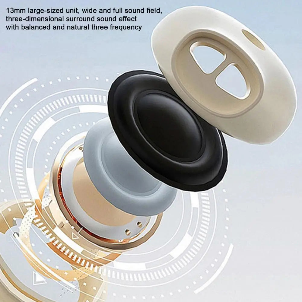 Earphone Earphone Wireless Elf Ear Headphones with Stereo Sound Stable Connection Noise Reduction Bluetooth-compatible for An