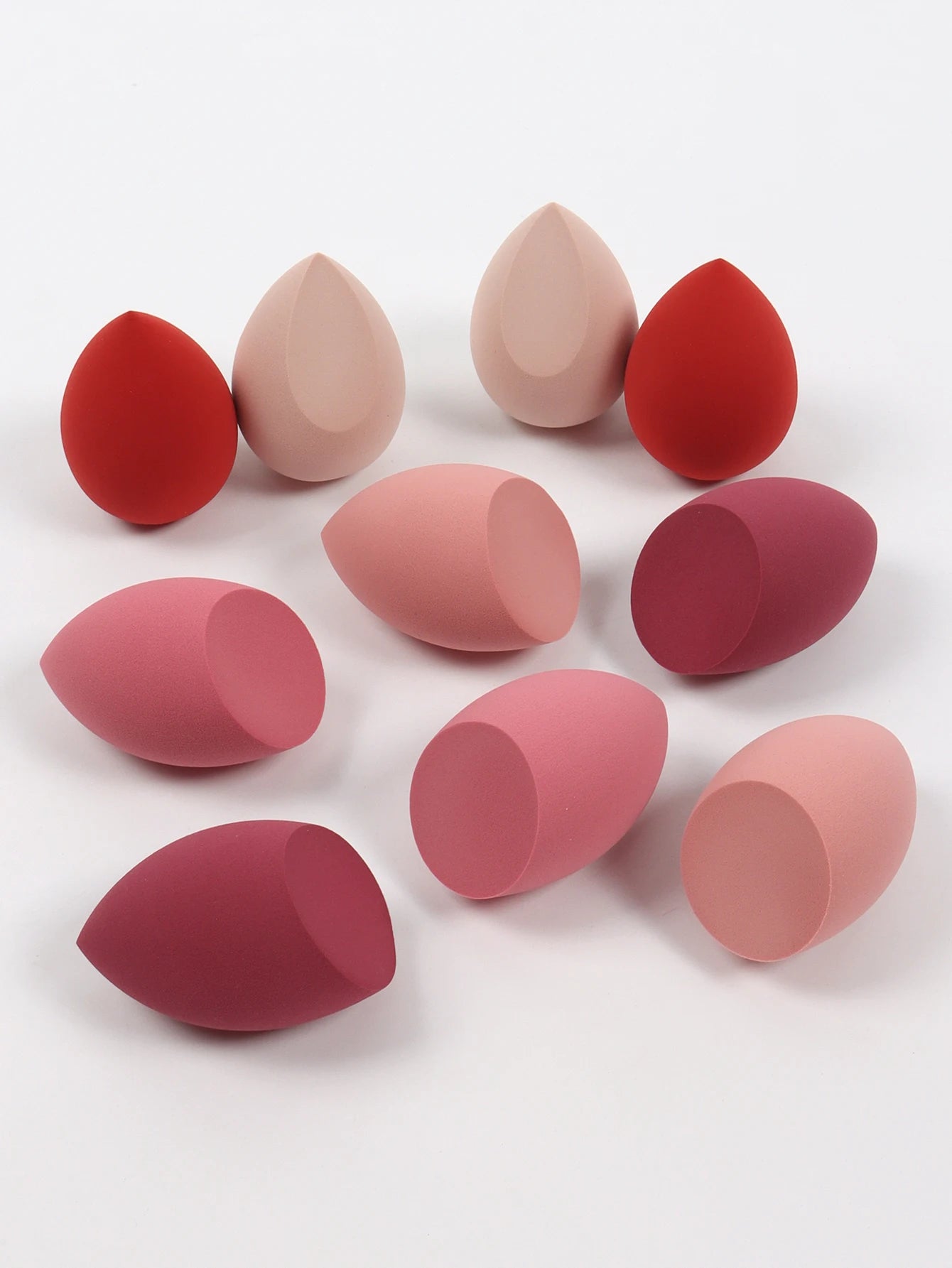 25 Beauty Eggs (Makeup Sponges), Foundation Make-Up Mixed Beauty Sponges, Liquid, Cream and Powder Flawless, Multi-Color Makeup