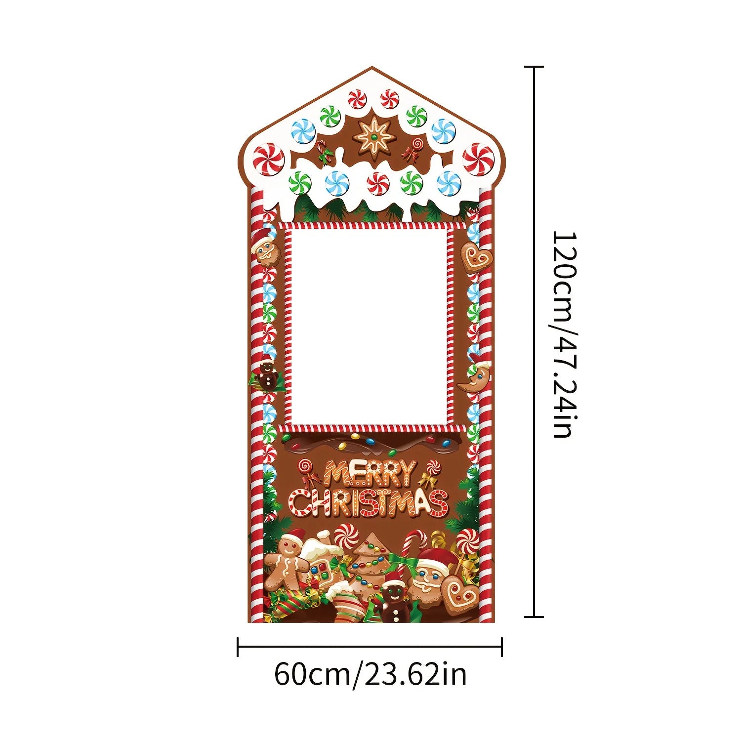 Christmas Gingerbread ManParty Themed Decoration Christmas Decor for Home 2025 Xmas Door Hanging Ornament New Year Gifts 2026