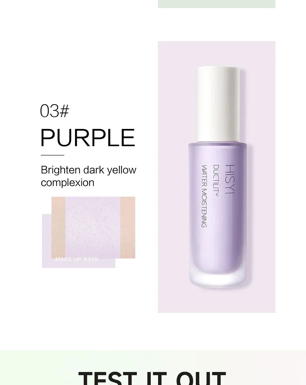Makeup Primer Isolation Cream Moisturizing Modification Natural Even Skin Tone Long-lasting Concealer Refreshing and Docile