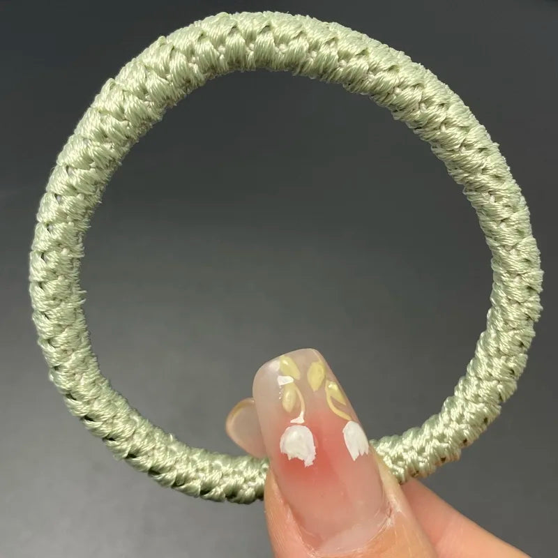 2022 fashion Simple thick hair rubber bands for Women Elastic Hair Tie Gum Girl Ponytail Hairbands Scrunchies kknekki Accessorie